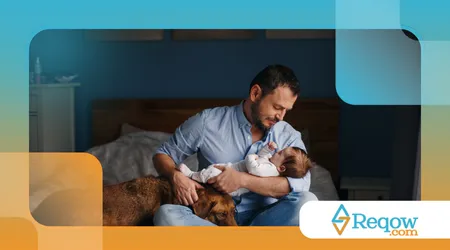 apresentar o cão a um bebê recém-nascido